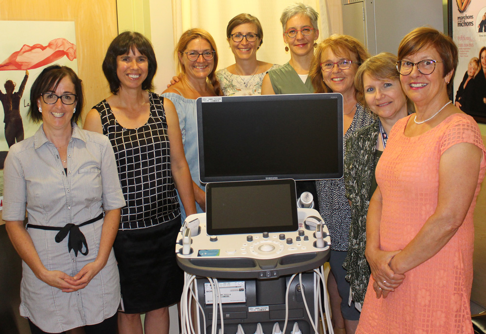 Echographe mammaire Hopital de Granby Fondation du Centre hospitalier de Granby